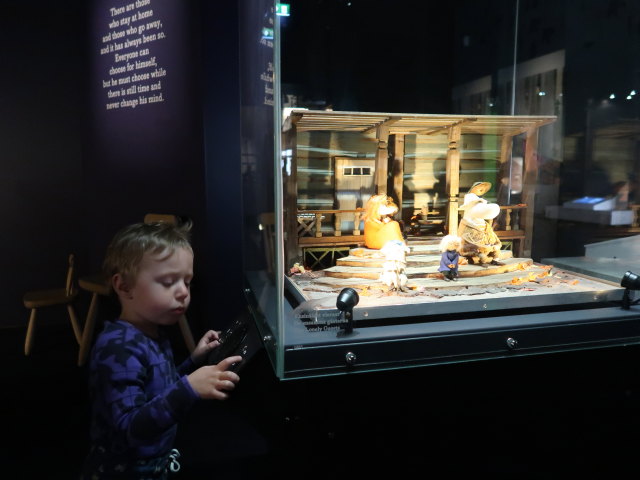 Nils im Muumimuseo in Tampere (28. Mai)