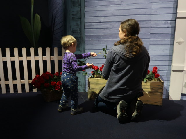 Nils und Sabine im Muumimuseo in Tampere (28. Mai)