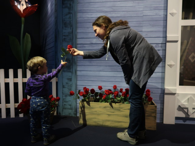 Nils und Sabine im Muumimuseo in Tampere (28. Mai)