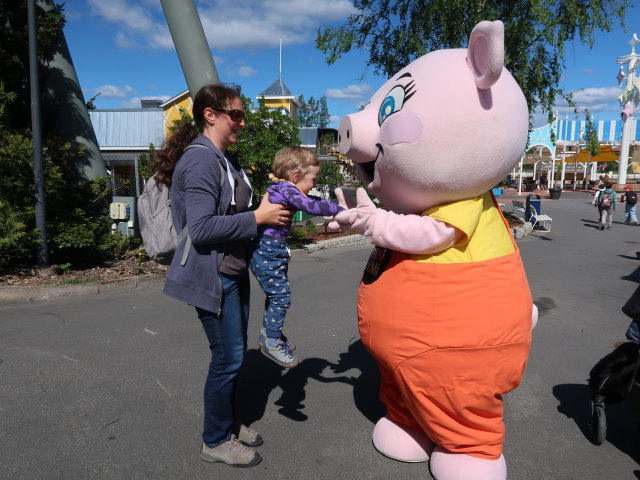 Sabine und Nils in S&auml;rk&auml;nniemi in Tampere (29. Mai)