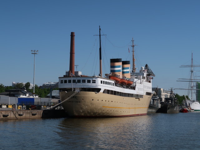 Bore am Aurajoki in Turku (1. Juni)