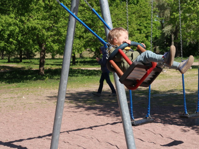 Nils am Kansanpuiston Ranta in Turku (1. Juni)