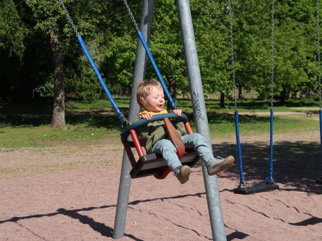 Nils am Kansanpuiston Ranta in Turku (1. Juni)