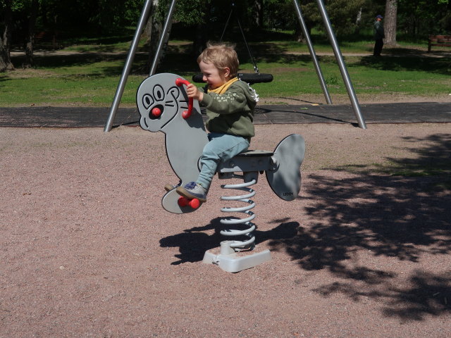 Nils am Kansanpuiston Ranta in Turku (1. Juni)