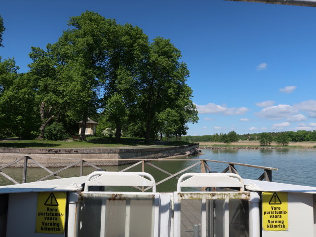 Vesibussipys&auml;kki Kansanpuisto in Turku (1. Juni)