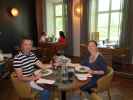 Ich, Sabine und Nils im Ravintola Oobu in Turku (30. Mai)