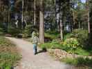 Nils im Rhododendronpuisto in Raisio (1. Juni)