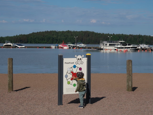 Nils am Aurlahden Uimaranta in Lohja (2. Juni)