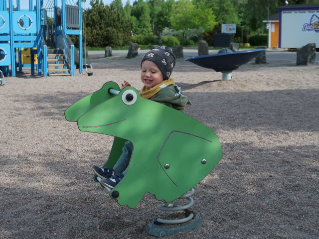 Nils am Aurlahden Uimaranta in Lohja (2. Juni)