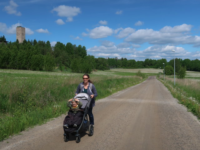 Nils und Sabine in Lohja (2. Juni)