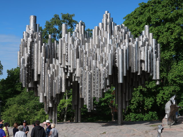 Sibelius-Monumentti in Helsinki (3. Juni)