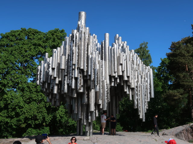 Sibelius-Monumentti in Helsinki (3. Juni)