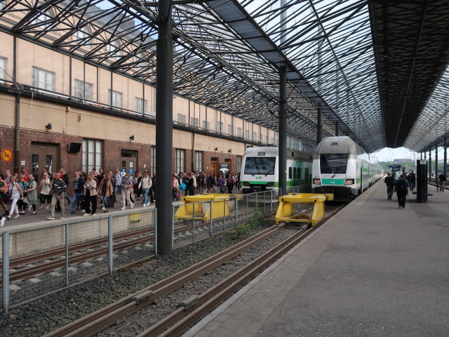 Helsingin P&auml;&auml;rautatieasema (4. Juni)