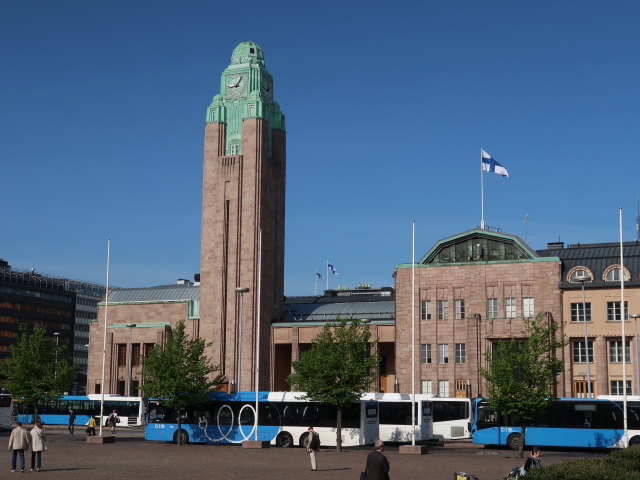 Helsingin P&auml;&auml;rautatieasema (4. Juni)
