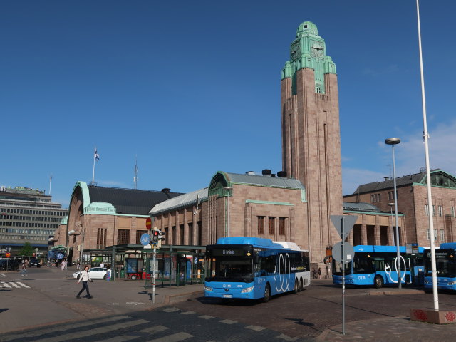 Helsingin P&auml;&auml;rautatieasema (4. Juni)