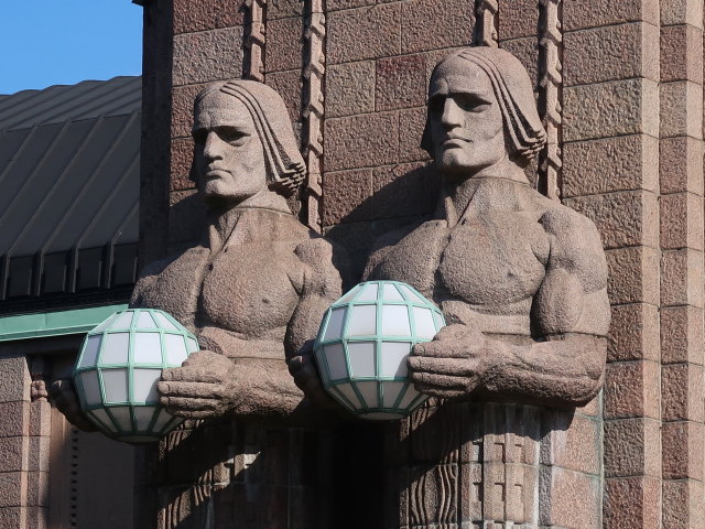 Helsingin P&auml;&auml;rautatieasema (4. Juni)