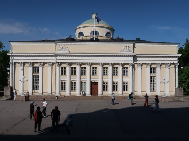 Kansalliskirjasto in Helsinki (4. Juni)