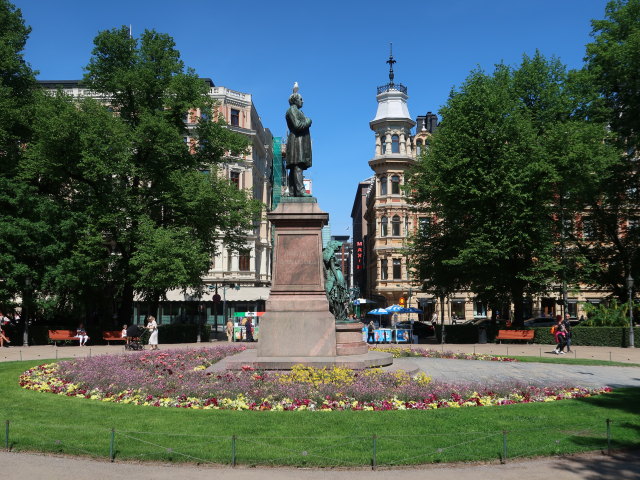 Esplanadin Puisto in Helsinki (4. Juni)