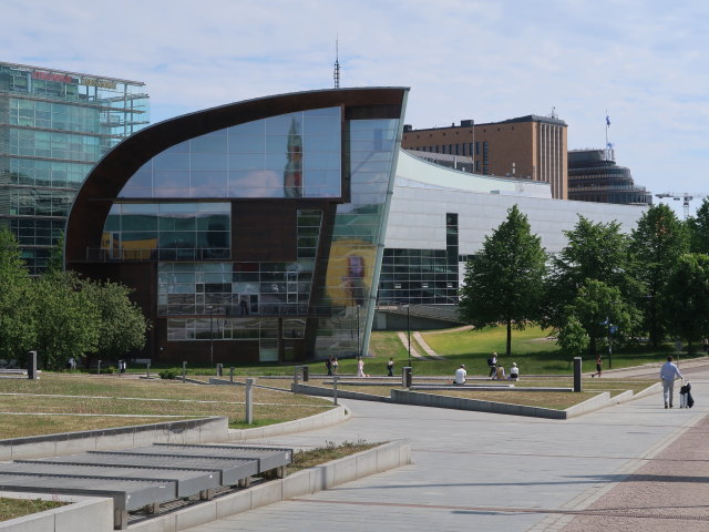 Nykytaiteen Museo Kiasma in Helsinki (4. Juni)