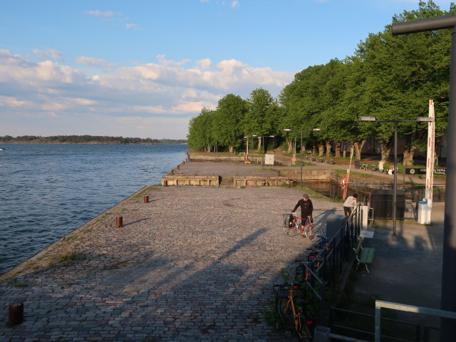 Iso Mustasaari in Suomenlinna in Helsinki (4. Juni)