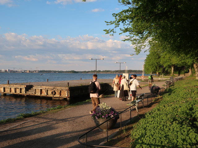 Iso Mustasaari in Suomenlinna in Helsinki (4. Juni)