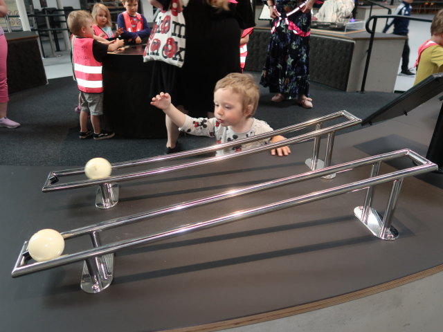 Nils im Tiedekeskus Heureka in Vantaa (5. Juni)