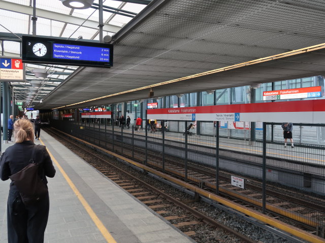 Kalasataman Metroasema in Helsinki (6. Juni)
