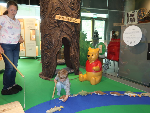 Sabine und Nils im Museo Leikki in Espoo (7. Juni)