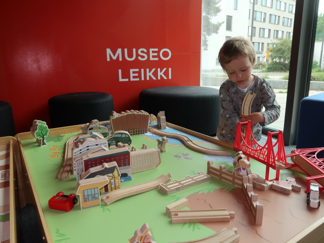 Nils im Museo Leikki in Espoo (7. Juni)