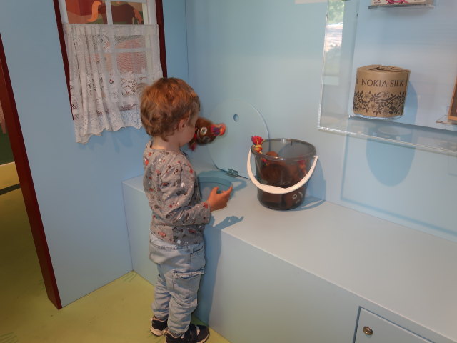 Nils im Talomuseo Glims in Espoo (7. Juni)