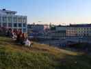 bei der Uspenskin Katedraali in Helsinki (3. Juni)