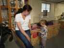 Sabine und Nils im Tekniikan Museo in Helsinki (6. Juni)