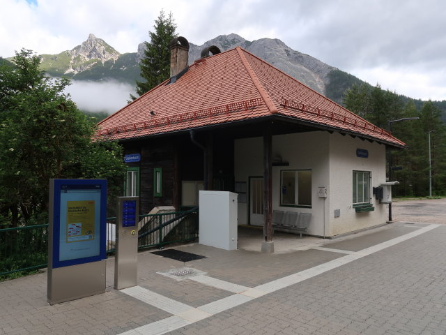Bahnhof Gie&szlig;enbach, 1.019 m (13. Juni)