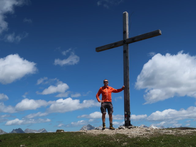 Ich am Seefelder Joch, 2.060 m (13. Juni)