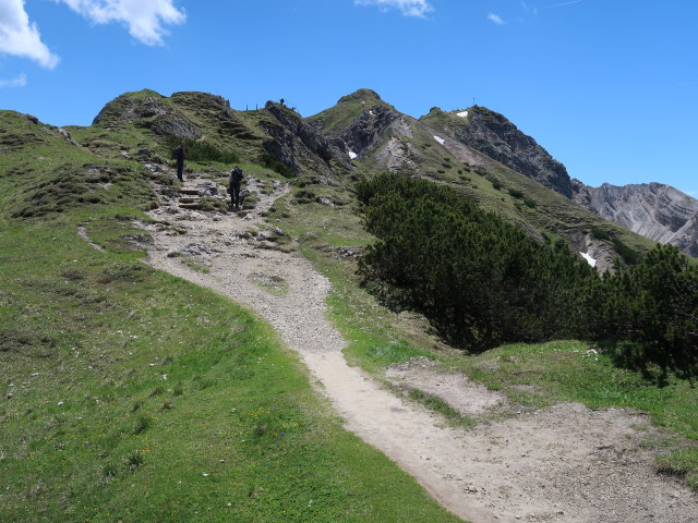 zwischen Seefelder Joch und Seefelder Panorama-Klettersteig (13. Juni)
