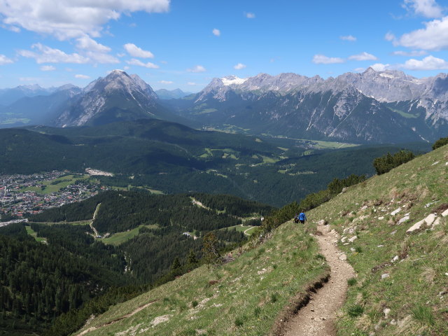 zwischen Seefelder Joch und Seefelder Panorama-Klettersteig (13. Juni)