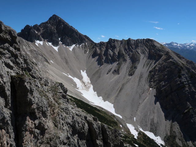 Reither Kar vom Seefelder Panorama-Klettersteig aus (13. Juni)
