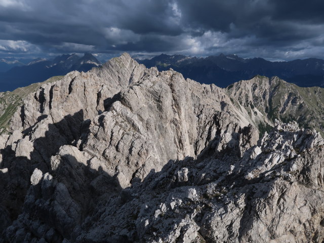 von der Westlichen Freiungspitze Richtung Nordwesten (14. Juni)