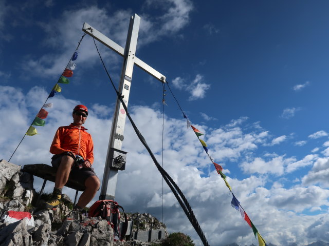 Ich auf der Kuhljochspitze, 2.297 m (14. Juni)