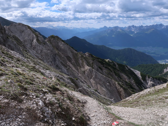 Freiungen-H&ouml;henweg zwischen Kuhljochscharte und Kreuzj&ouml;chl (14. Juni)