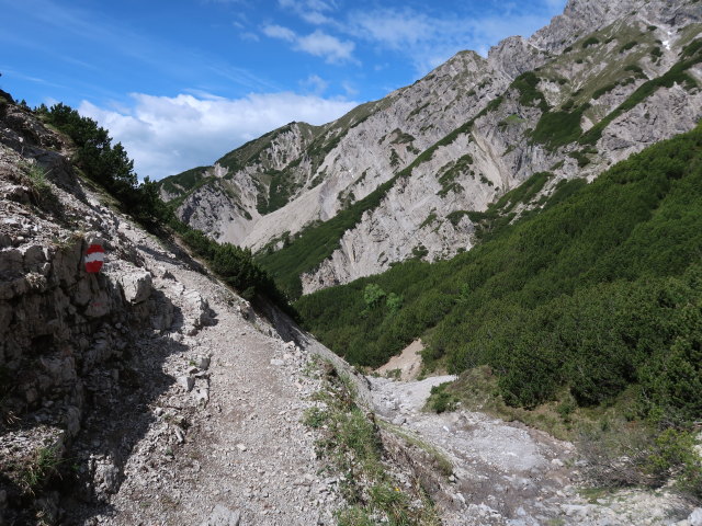 zwischen H&ouml;llkar und Solsteinhaus (14. Juni)