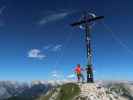 Ich auf der Seefelder Spitze, 2.221 m (13. Juni)