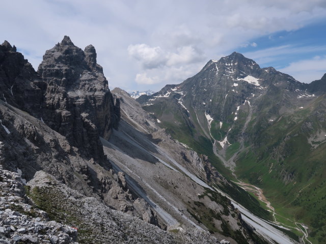 zwischen Kirchschoa&szlig;en und Kirchdachspitze