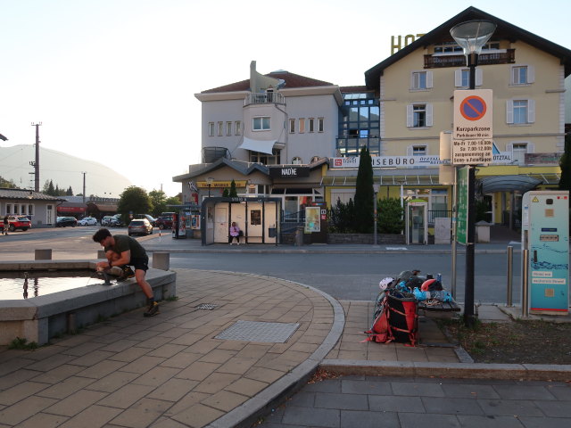 Alexander beim Bahnhof &Ouml;tztal, 692 m (26. Juni)