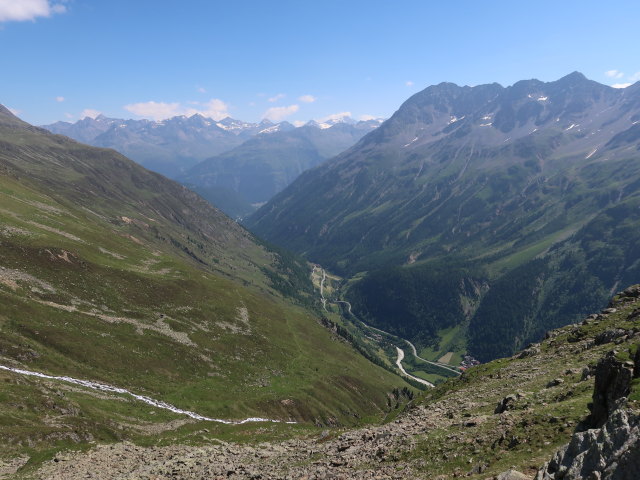 Venter Tal vom &Ouml;tztaler H&ouml;henweg aus (26. Juni)
