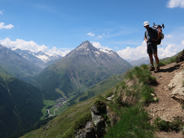 Christoph am Sonnberg-H&ouml;henweg zwischen Koner-Rinne und Bichelebach (26. Juni)