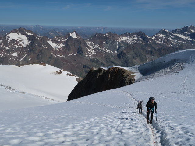 Christoph und Alexander am Taschachferner (27. Juni)