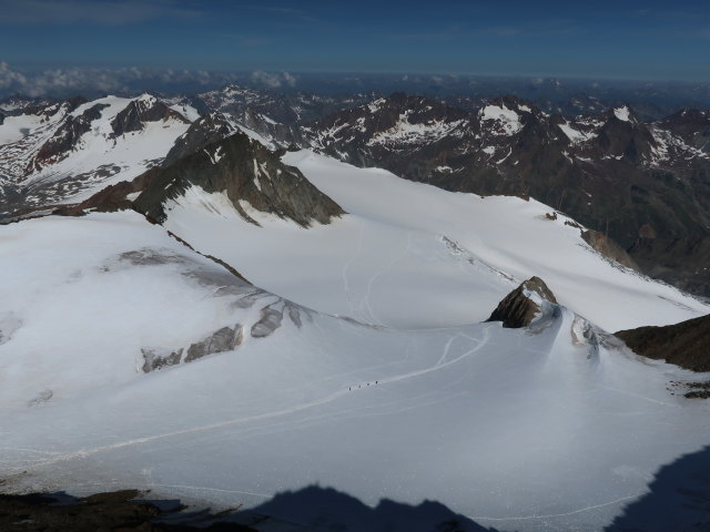 Taschachferner von der Wildspitze aus (27. Juni)