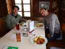 Alexander und Christoph in der Breslauer H&uuml;tte, 2.844 m (26. Juni)