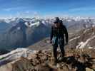 Alexander zwischen Taschachferner und Wildspitze (27. Juni)